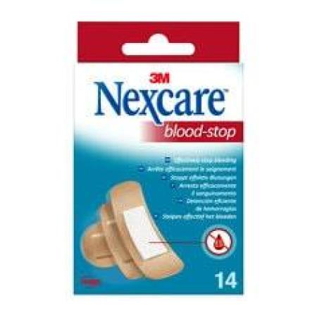 Nexcare™ Blood Stop Blutstillende Pflaster, assortiert, 14/Packung