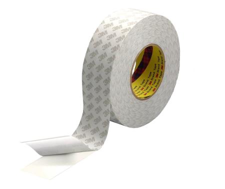 3M™ Doppelseitiges Klebeband 9080HL, Weiß, 1200 mm x 50 m, 0.16 mm