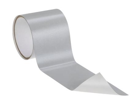 3M™ Retroreflektierende Polyesterfolie 3929 für den Thermotransferdruck, Silbergrau glänzend, 610 mm x 508 m