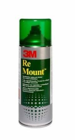3M™ ReMount™ Sprühklebstoff, ablösbar, anfänglich ausrichtbar, 1 Dose, 400 ml