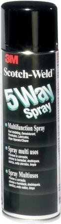 3M™ Multifunktionsspray auf Mineralölbasis 5-Way plus, Transparent, 500 ml