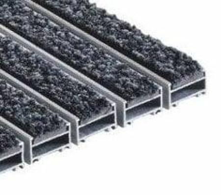 3M™ Nomad™ Optima+ Aluprofilmatte, Textilstreifen, Geschlossen, Aufbauhöhe 26 mm