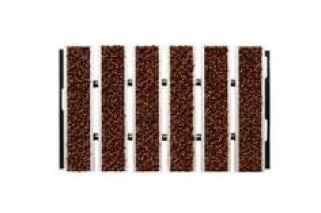 3M™ Nomad™ Optima+ Aluprofilmatte, Textilstreifen, Offen, Aufbauhöhe 14 mm