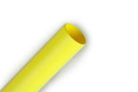 3M™ GTI 3000 Dünnwandiger Warmschrumpfschlauch, Gelb, 18/6 mm, 1 m