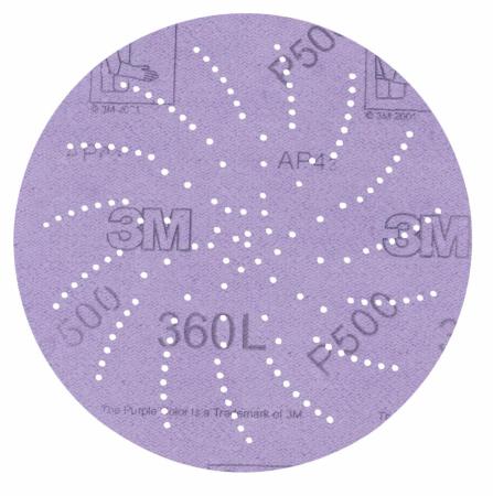3M Xtract™ Filmscheibe 360L, 152 mm, P280, multihole