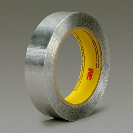 3M™ Aluminum Foil Tape 4380, Silver, 4 in x 60 yd, 3.25 mil, 12 rolls per case
