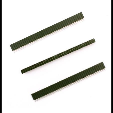 3M™ 929974-01-04-RK, Buchsenleiste, 180° gerade, 4-polig, 929 Serie, 2,54 mm, verzinnt, schwarz