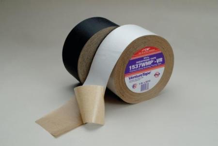 3M™ Venture Tape™ Metal Building Facing Tape 1537CW, White, 98 mm x 45.7 m, 12 rolls per case