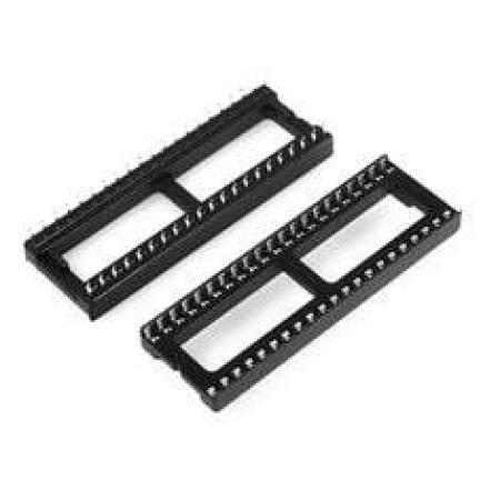 3M™ 4818-3000-CP, DIP Sockel, 18-polig, 4800 Serie, 2,54 mm, Schwarz