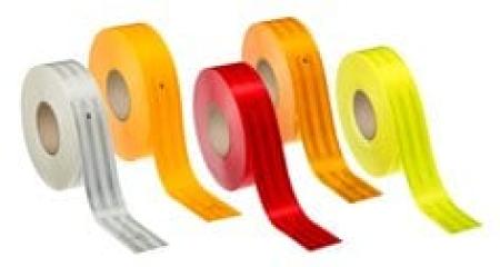 3M™ Diamond Grade™ Conspicuity Markings 983-71, Yellow, 3M Logo, 2 in x 50 yd