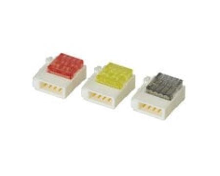 3M™ Mini-Clamp Plug 37A04-C206-W00 MB, Weiss/Grau, 100 Stück/Karton