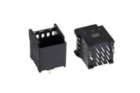 3M™ Mini Stack Connector Boardmount Header 3S608-42S2-B00 PP, Black, 100 ea/Case