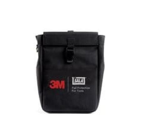 3M™ DBI-SALA® Absturzsicherung für Werkzeuge, Werkzeugtasche mit Auffangöse und Triggern, Segeltuch, schwarz, 1500126