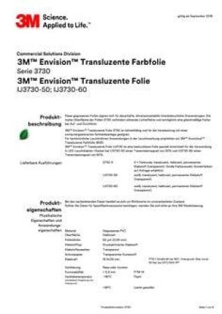 3M™ Envision™ Transluzente Farbfolie 3730-26L, Green, 1220 mm x 45,72 m
