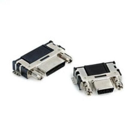 3M™ 12226-1150, Stecker SDR Steckerbuchse, 180° gerade, 26-pol, 122 Serie, 0,8 mm, 0,76 µm Au