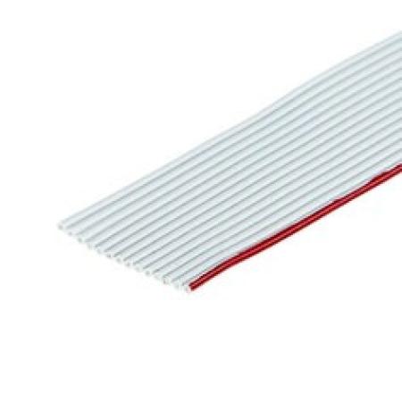 3M™ 3801/14, Flachbandkabel, 14-polig, 3801 Serie, Litzenleiter, 1,27 mm, Grau, 30,5 m/Rolle