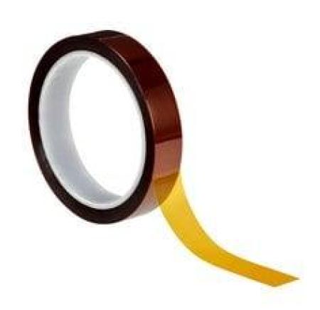 3M™ 5413 Hochtemperatur Polyimid-Klebeband, Gold, 25,4 mm x 33 m, 68,58 µm