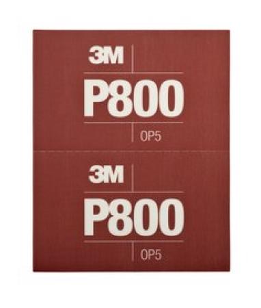 3M™ Hookit™ Flexible Schleifstreifen 270J, Braun, 140 mm x 171 mm, P800, 34340