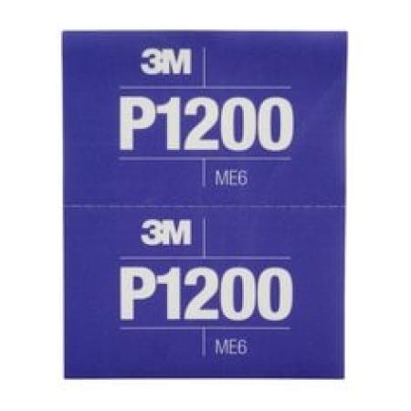 3M™ Hookit™ Flexible Schleifstreifen 270J, Purple, 140 mm x 171 mm, P1200, 34342