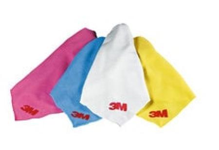 3M™ Scotch-Brite™ Hochleistungs-Mikrofasertuch 2011, Blau, 32 x 36 cm, 400 Stück / Karton
