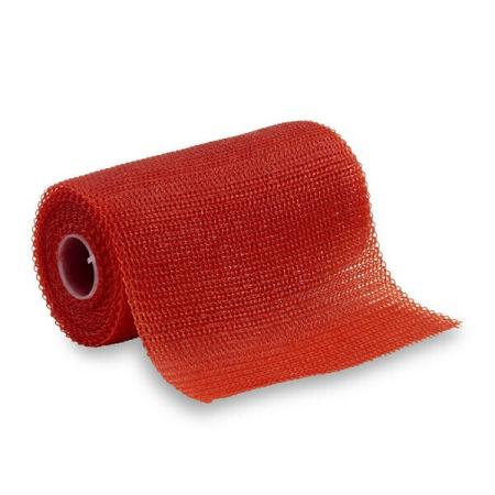 3M™  Scotchcast™ Soft Cast semi-rigider Stützverband, 82104R, rot, 10,1 cm x 3,6 m, 10 Rollen/Packung