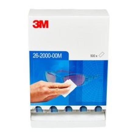 3M™ Spender für Einweg-Scheibenreinigungstücher, 26-2000-00, enthält 500 Reinigungstücher