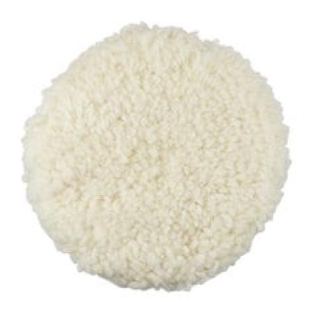 3M™ Lammfell-Polierteller, doppelseitig, Weiß, 203 mm, 05704