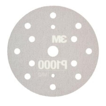 3M™ Hookit™ Flexible Schleifscheibe 270J, 150 mm, 15-fach gelocht, P1000, 34421