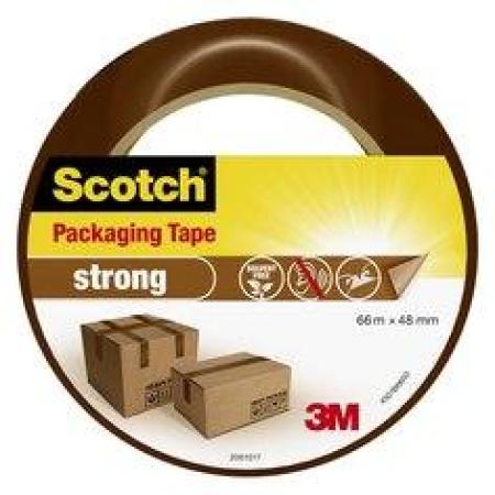 Scotch® Strong Verpackungsklebeband, braun, 48 mm x 66 m, 1 Rolle