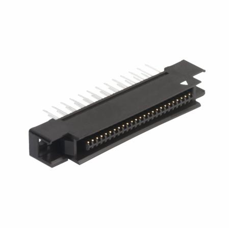 3M™ P50E-068P1-SR1 EA,Stiftstecker, Flange, 90° abgewinkelt, 68-pol, P50 Serie, 1,27 mm, 0,25 µm Au, Schwarz
