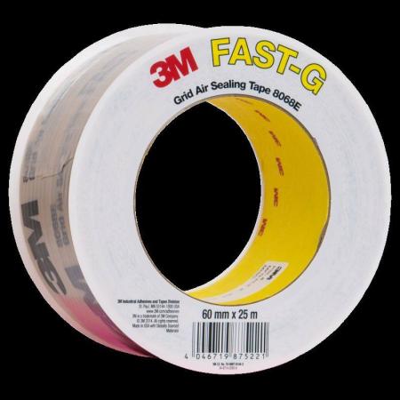 3M™ FAST-G Dichtband 8068E gewebeverstärkt, Braun, 50 mm x 25 m, 1.3 mm