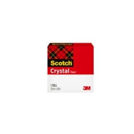 Scotch® Crystal Klebeband, 19 mm x 66 m, 1 Rolle