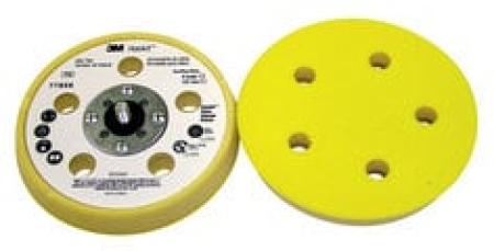 3M™ Hookit™ Stützteller Low Profile Finishing, 125 mm x 17,5 mm, 5-fach gelocht