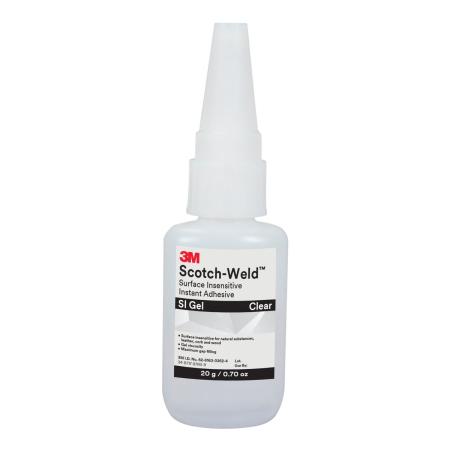 3M™ Scotch-Weld™ Sekundenkleber SIGel, Klar, 20 x 20 g