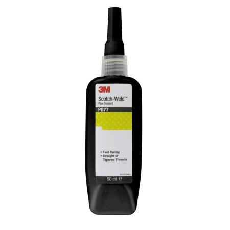 3M™ Scotch-Weld™ Anaerober Klebstoff zur Gewindedichtung PS77, Gelb, 50 ml