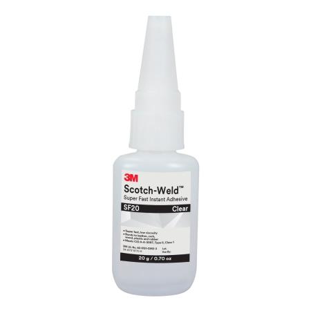 3M™ Scotch-Weld™ Cyanacrylat-Klebstoff SF20, Transparent, 20 g