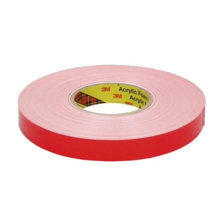 3M™ Acrylic Foam doppelseitiges Klebeband 4225 F, Weiß, 3.18 mm, 1180 mm x 27.5m