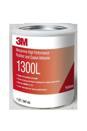 3M™ Lösemittelklebstoff auf Polychloroprenbasis 1300, Gelb, 1 L