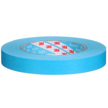 Scotch® Hochleistungsabdeckband 3434, Blau, 24 mm × 50 m, 07897