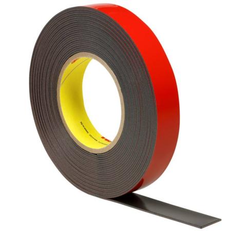 3M™ Acrylic Plus doppelseitiges Klebeband EX4015 F, Schwarz, 1.52 mm, 1220 mm x 50 m