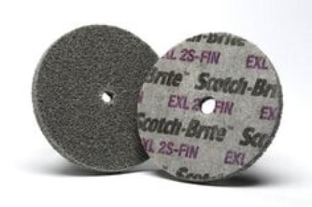 Scotch-Brite™ EXL Verpresste Kompaktscheibe XL-UW, 76 mm x 6 mm x 9,52 mm, 3S FIN