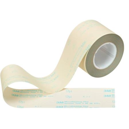3M™ Microfinishing Film Rolle 272L, 310 mm x 150 m x 76,2 mm, 80 MIC, Kunststoffkern