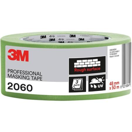 3M™ Malerabdeckband 2060, 48 mm x 50 m, 1 Rolle/Packung