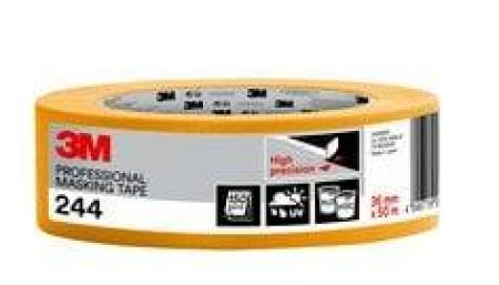 3M™ Malerabdeckband 244, 36 mm x 50 m, 1 Rolle/Packung