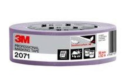 3M™ Malerabdeckband 2071, 36 mm x 50 m, 1 Rolle/Packung