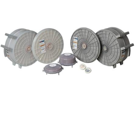 3M™ Zeta Plus™ Encapsulated System Scale-Up Filter Capsule mit DEL Serie Media, 1020 cm², 1 pack, E1020FSADELP08A
