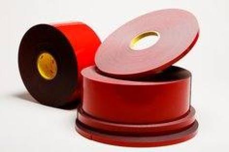 3M™ 2155 Solar Acrylic Foam Tape, Dunkelgrau, 63 mm x 33 m x 1,55 mm
