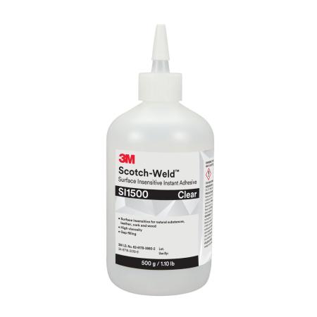 3M™ Scotch-Weld™ Cyanacrylat-Klebstoff SI1500, Transparent, 10 x 20 g
