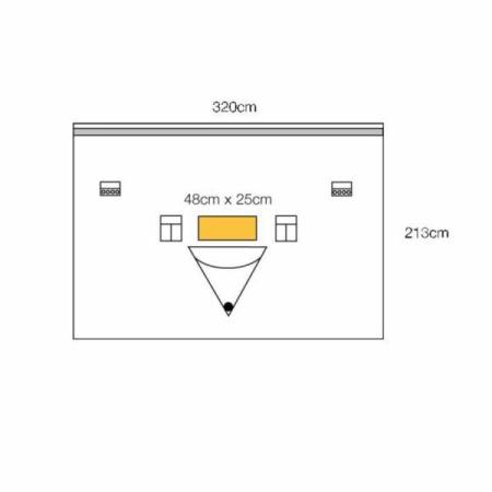 3M™ Steri-Drape™ Vertikal-Set mit 3M™ Ioban™ 2 Inzisionsfolie und Auffangbeutel, 6617P001