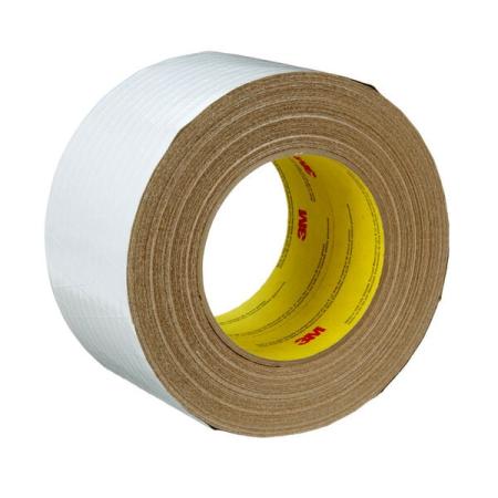 3M™ Venture Tape™ Metal Building Facing Tape 1547CW, White, 72 mm x 45.7 m, 16 rolls per case